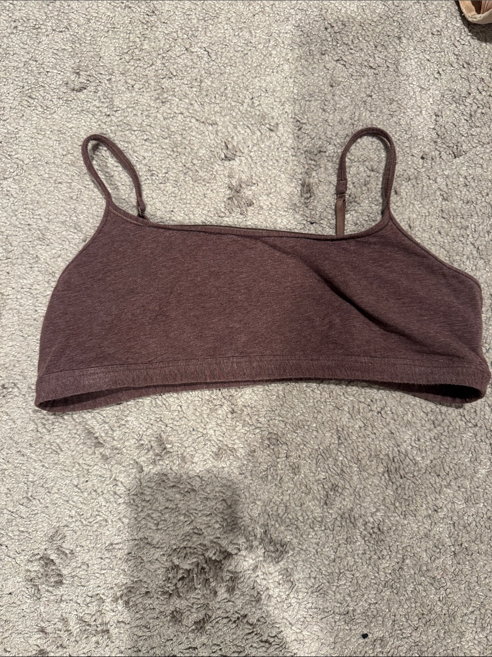 SKIMS Stretch Bralette in Mauve Brown